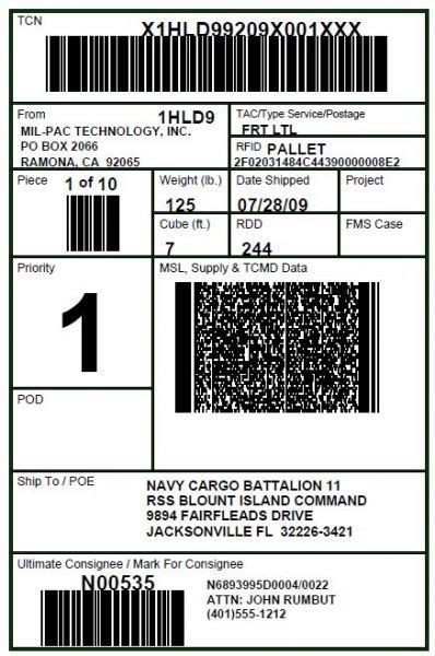 dod rfid labels|milpac rfid.